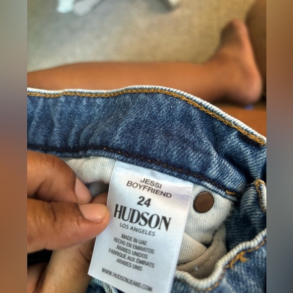 HUDSON | Jessi relaxed boyfriend Jean cropped | labeled size 24 - Picture 9 of 10
